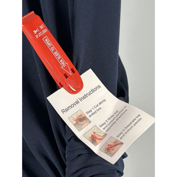 Ieena Mac Duggal Beaded Cuff Drop Shoulder Faux Wrap Gown Sz 14 Midnight NWT - Picture 13 of 16